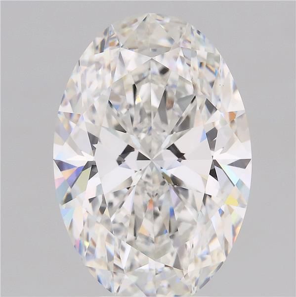 5.08 ct. oval Lab Grown Diamond front image