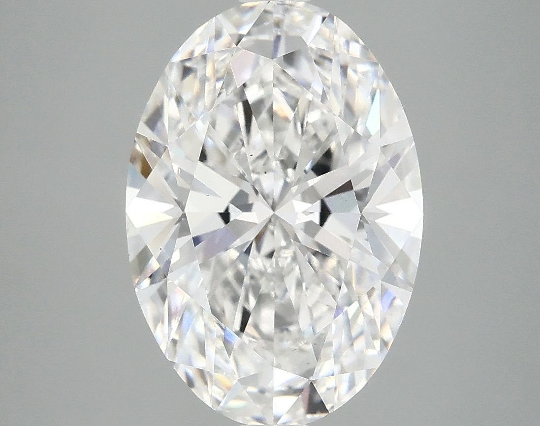 3.89 ct. oval Lab Grown Diamond front image