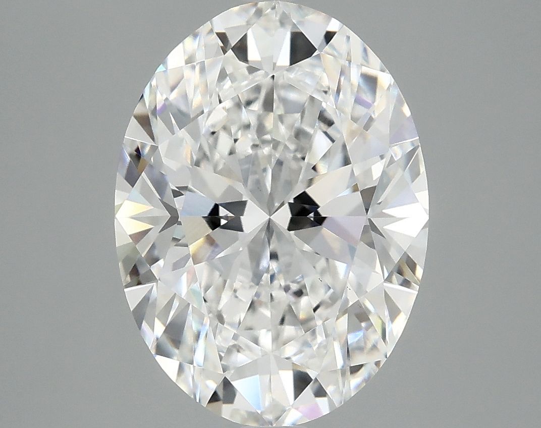 4.10 ct. oval Lab Grown Diamond front image