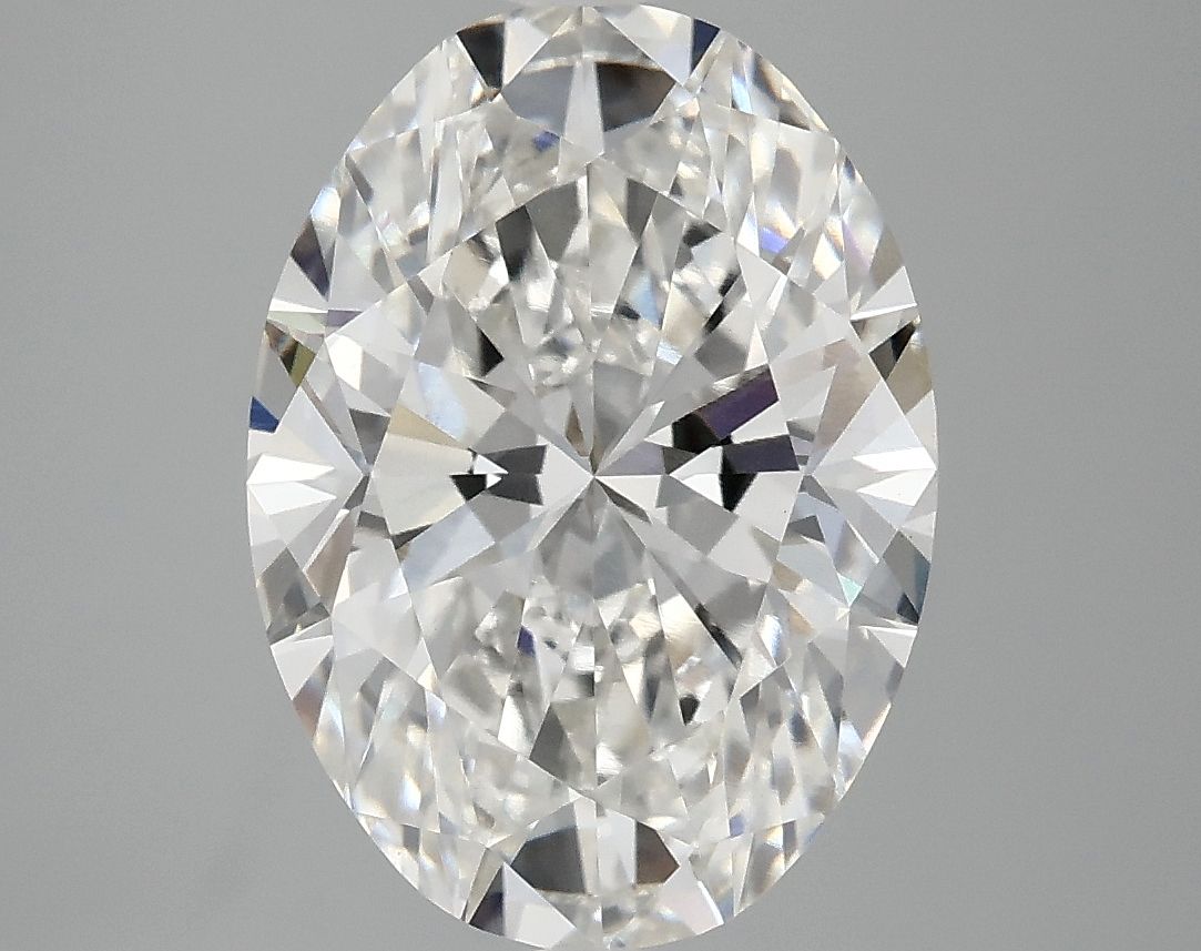 3.88 ct. oval Lab Grown Diamond front image