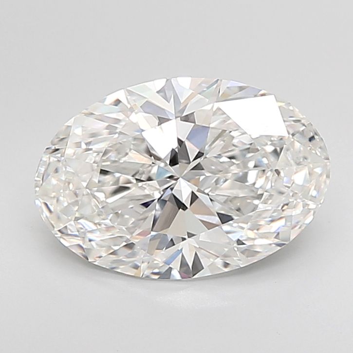 4.05 ct. oval Lab Grown Diamond front image