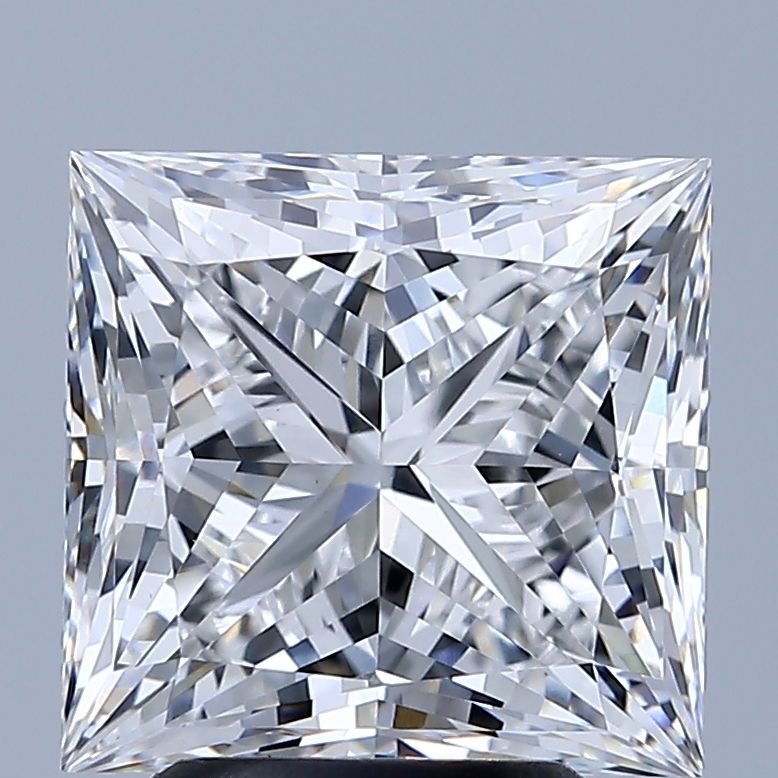 3.80 ct. princess Lab Grown Diamond front image