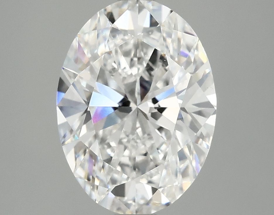 3.01 ct. oval Lab Grown Diamond front image