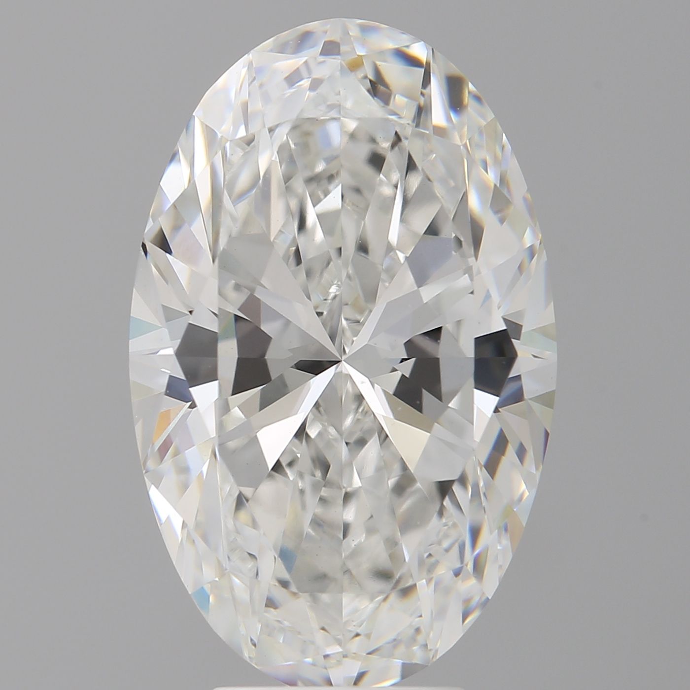 6.50 ct. oval Lab Grown Diamond front image