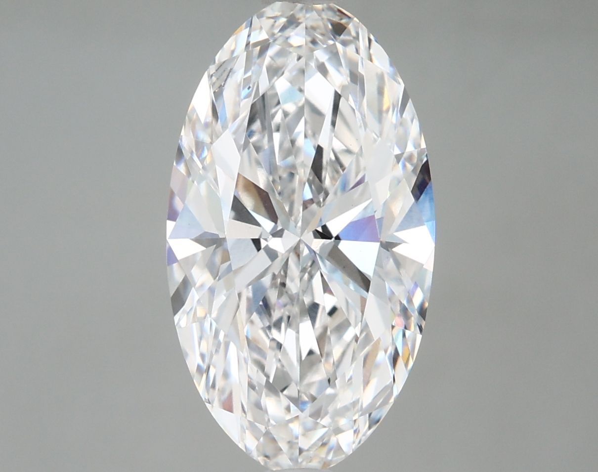 3.58 ct. oval Lab Grown Diamond front image