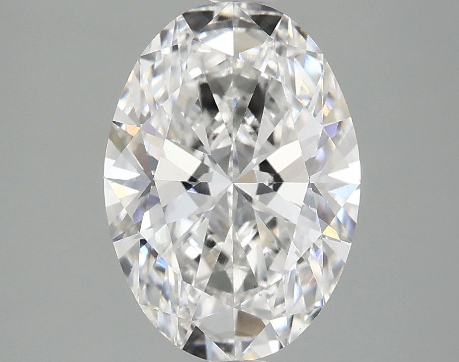 2.10 ct. oval Lab Grown Diamond front image