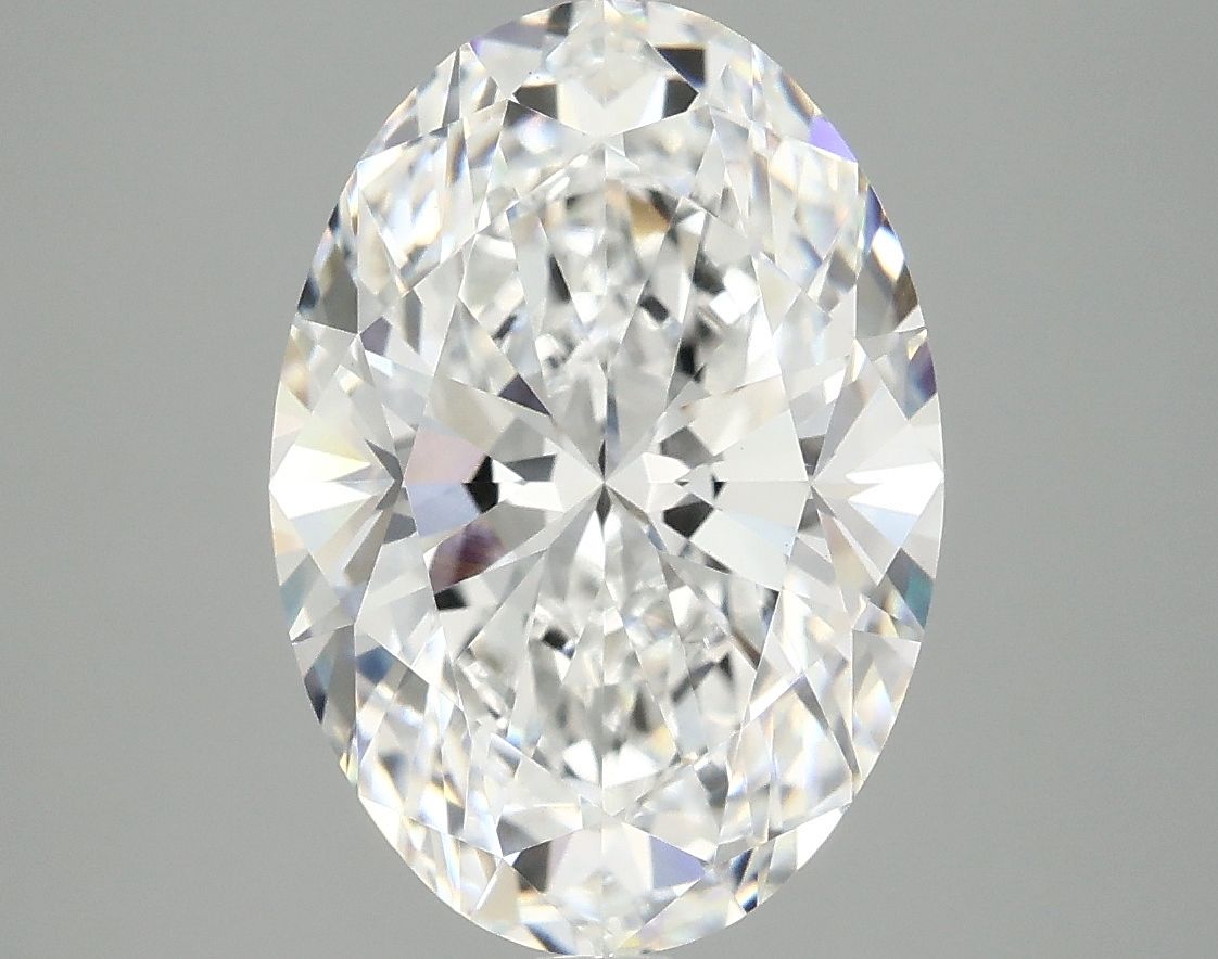 3.92 ct. oval Lab Grown Diamond front image