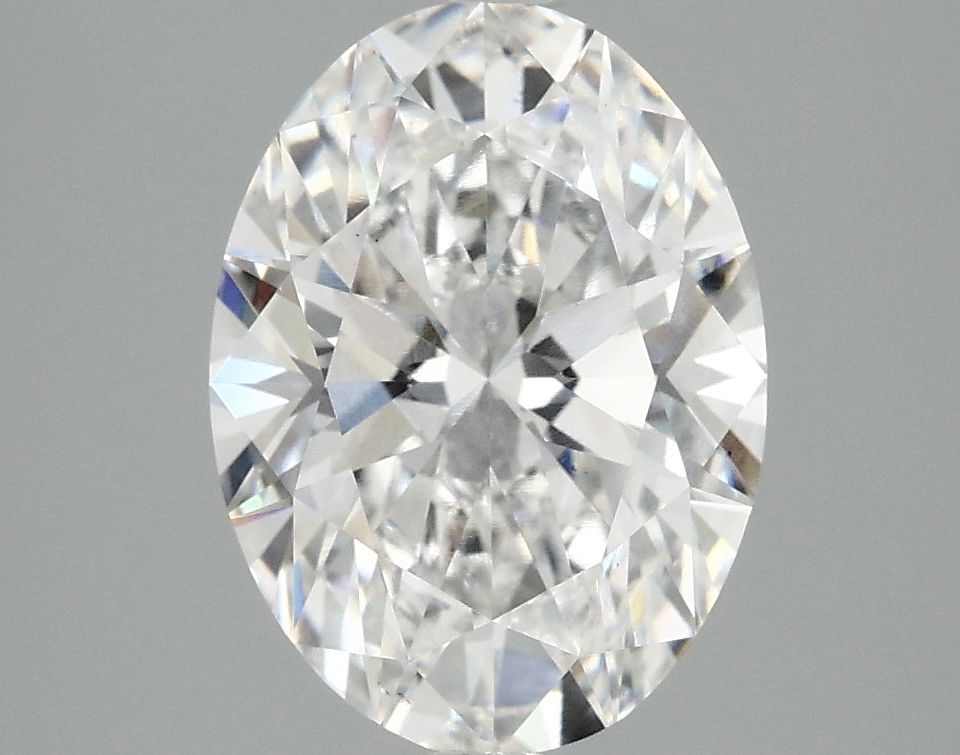 3.02 ct. oval Lab Grown Diamond front image