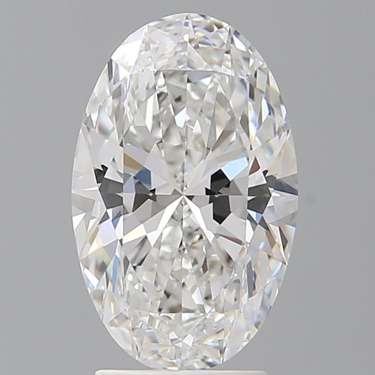 3.03 ct. oval Lab Grown Diamond front image