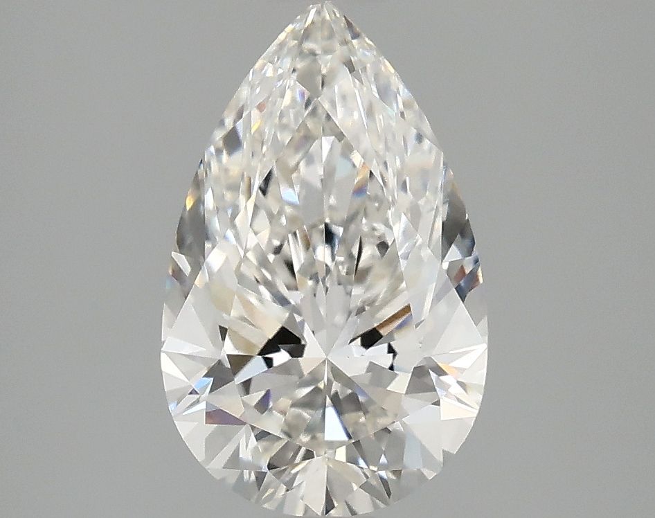 2.10 ct. pear Lab Grown Diamond front image