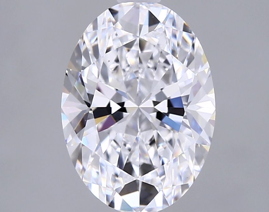 2.01 ct. oval Lab Grown Diamond front image