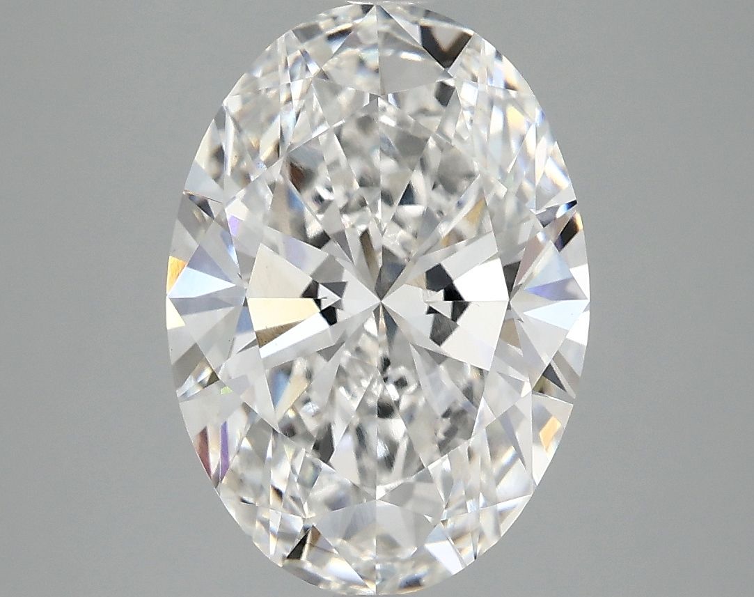 3.75 ct. oval Lab Grown Diamond front image