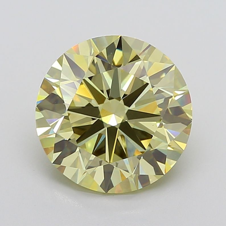 7.08 ct. round Lab Grown Diamond front image