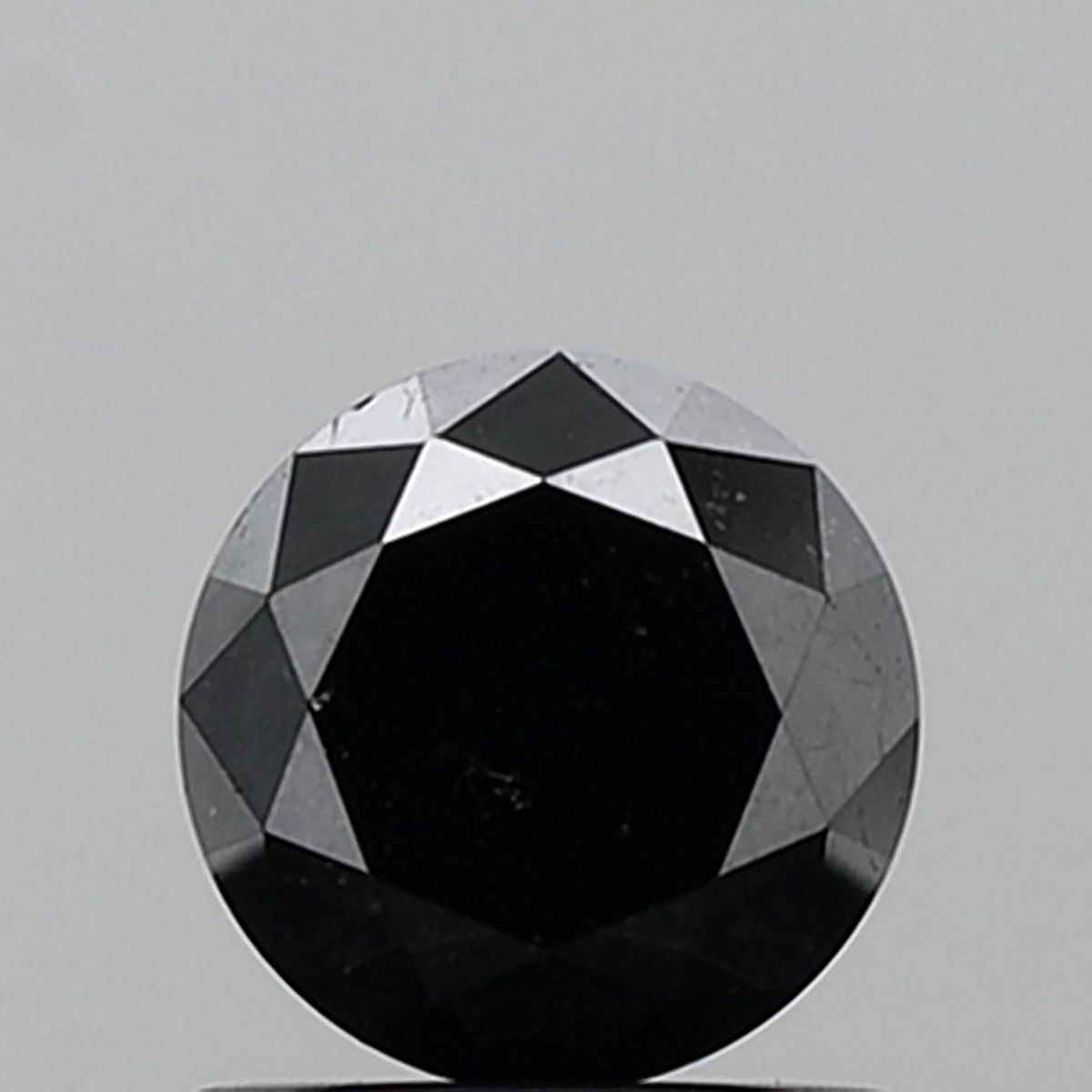 1.19 Carat Round Diamond Black VVS2