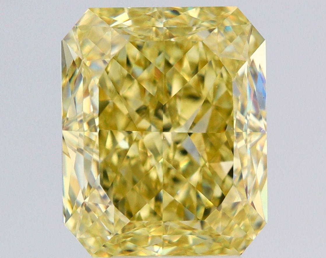 6.02 Carat Radiant Diamond Fancy Brownish Greenish Yellow VS1