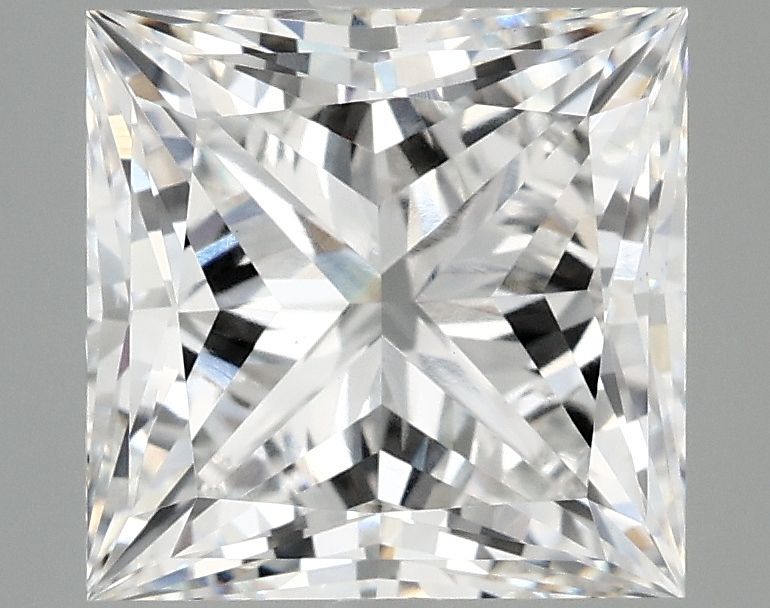 4.14 ct. princess Lab Grown Diamond front image