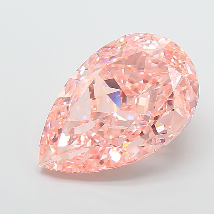 15.08 ct. pear Lab Grown Diamond front image