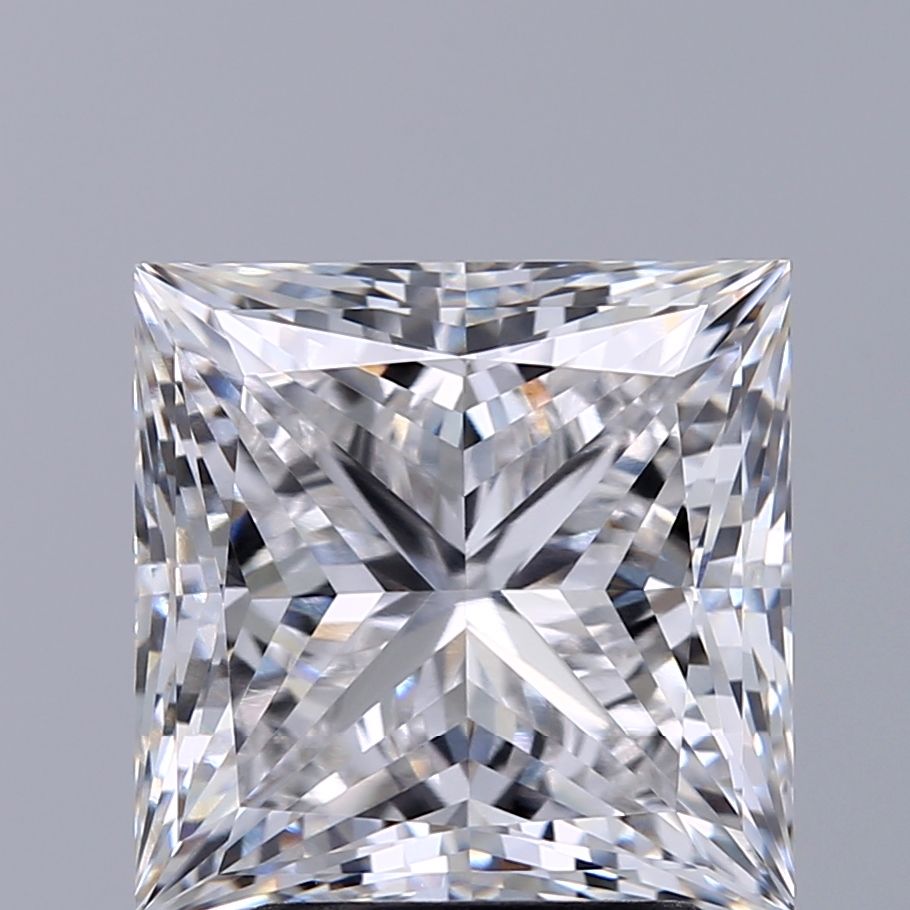3.08 ct. princess Lab Grown Diamond front image