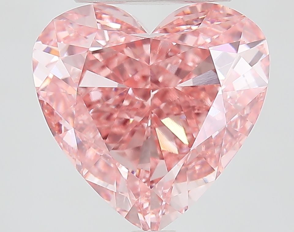 6.06 ct. heart Lab Grown Diamond front image