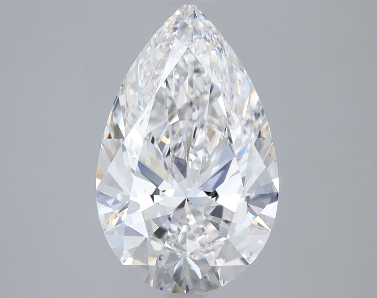 3.02 ct. pear Lab Grown Diamond front image