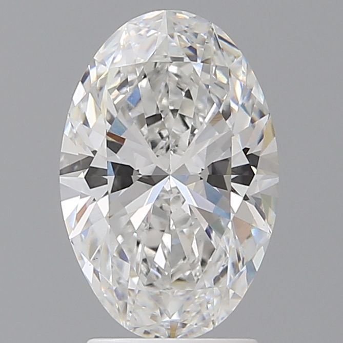 2.58 ct. oval Lab Grown Diamond front image