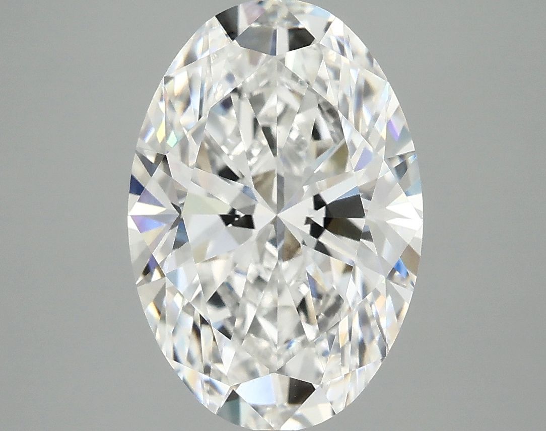 3.97 ct. oval Lab Grown Diamond front image