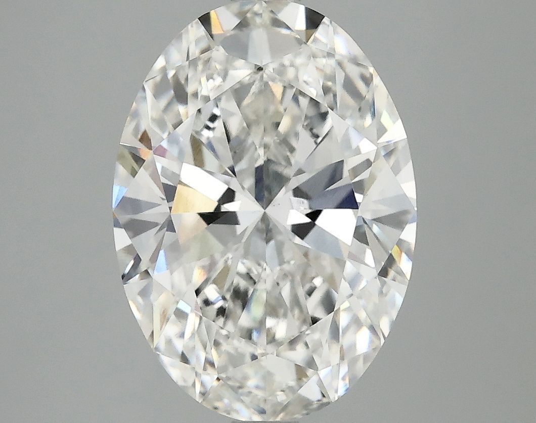 3.88 ct. oval Lab Grown Diamond front image