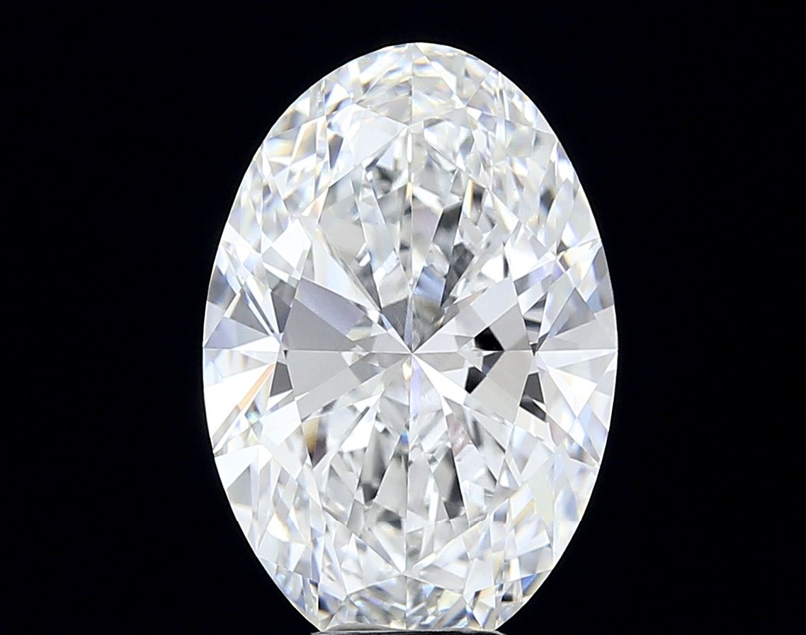 7.07 ct. oval Lab Grown Diamond front image