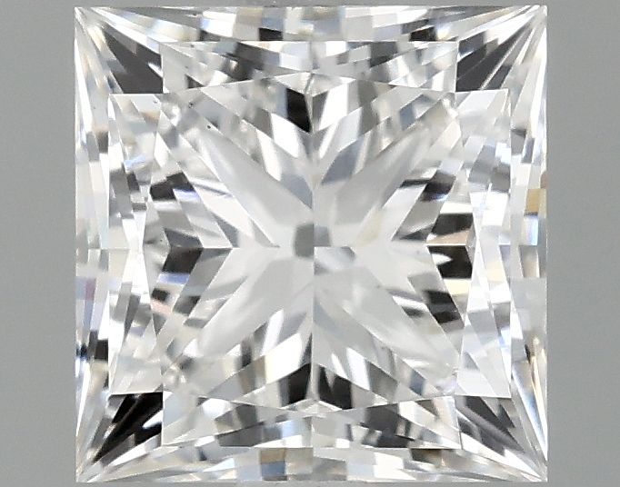 1.59 ct. princess Lab Grown Diamond front image