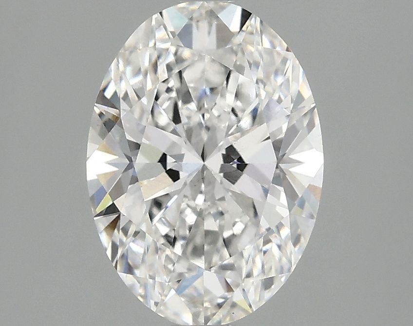 2.10 ct. oval Lab Grown Diamond front image