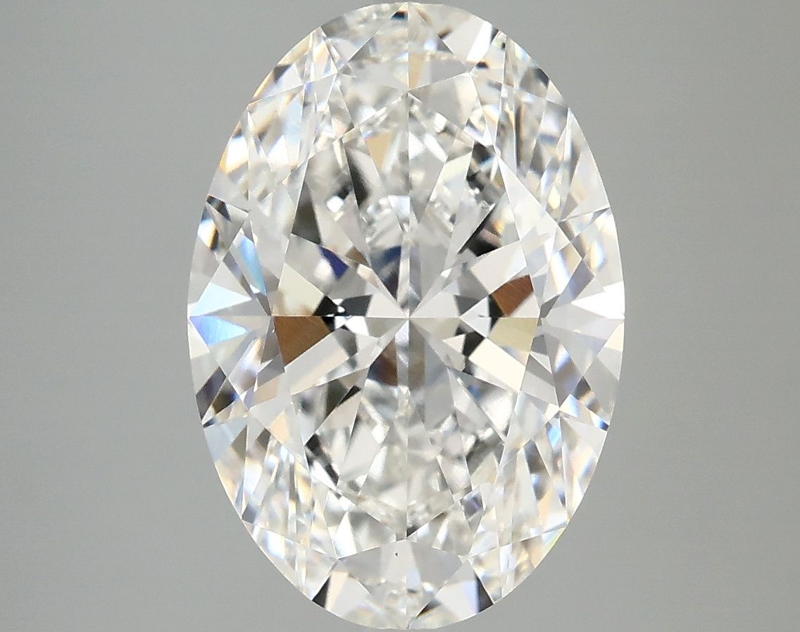 4.09 ct. oval Lab Grown Diamond front image