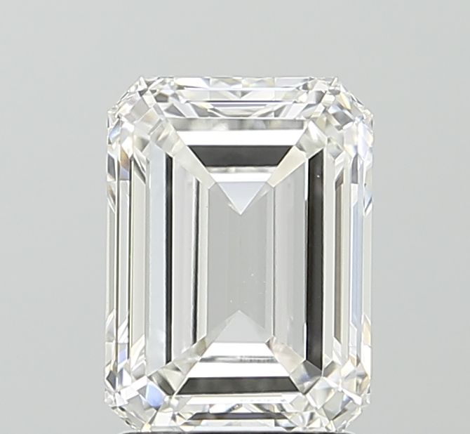 2.34 ct. emerald Lab Grown Diamond front image