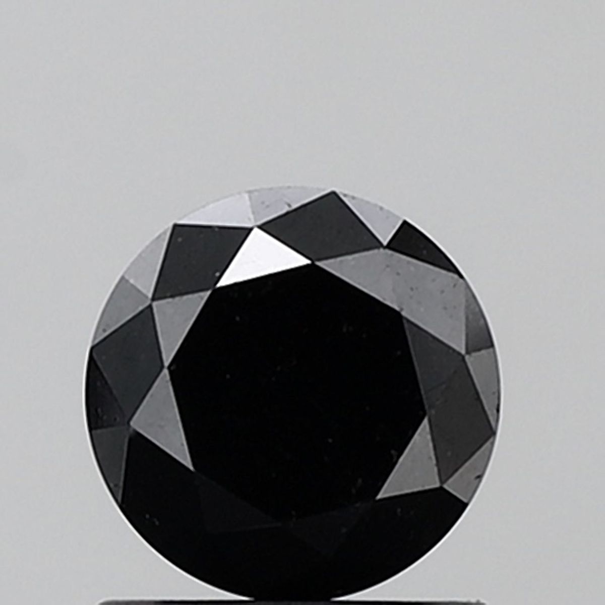 1.21 Carat Round Diamond Fancy Black VS1