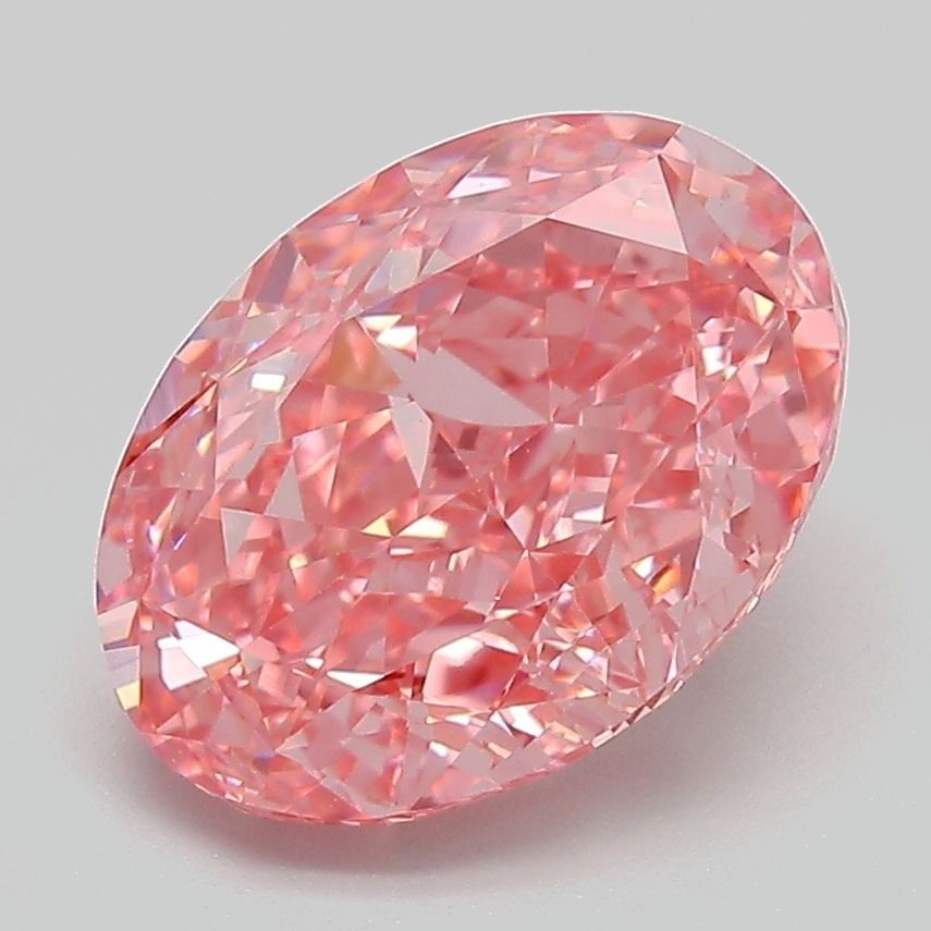 3.53 ct. oval Lab Grown Diamond front image