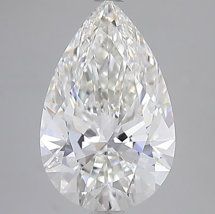 5.06 ct. pear Lab Grown Diamond front image