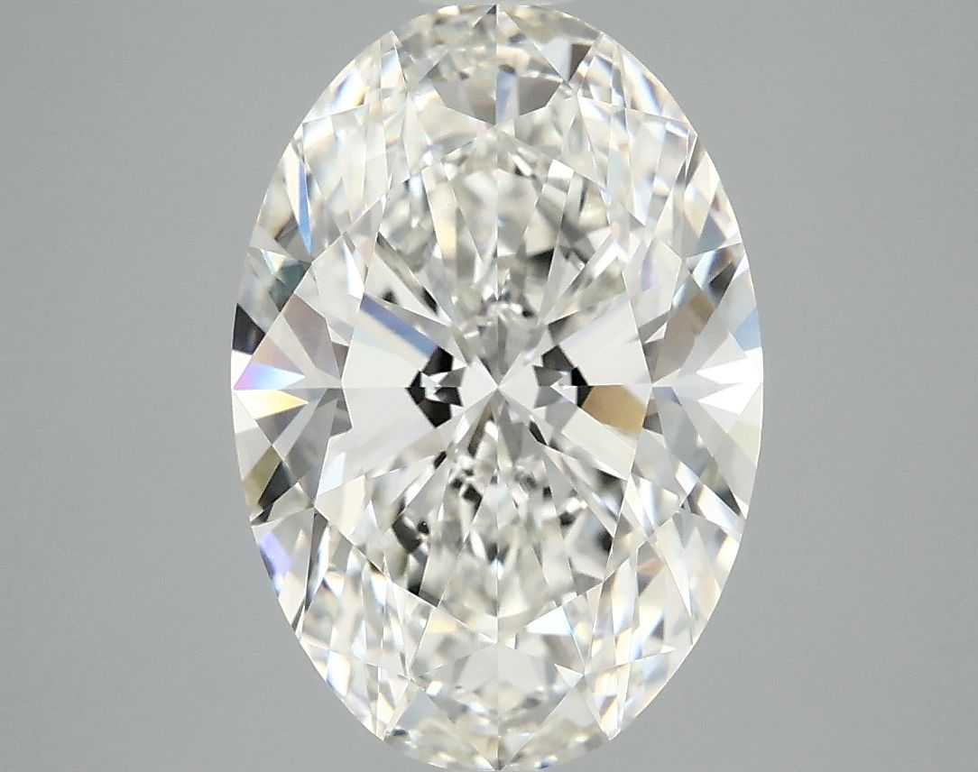 3.98 ct. oval Lab Grown Diamond front image