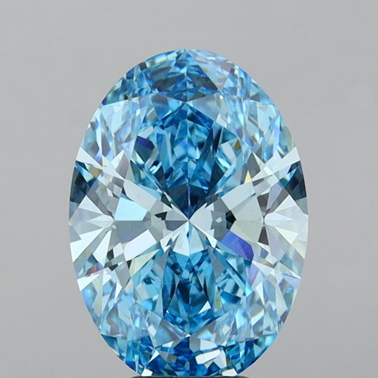 5.10 ct. oval Lab Grown Diamond front image