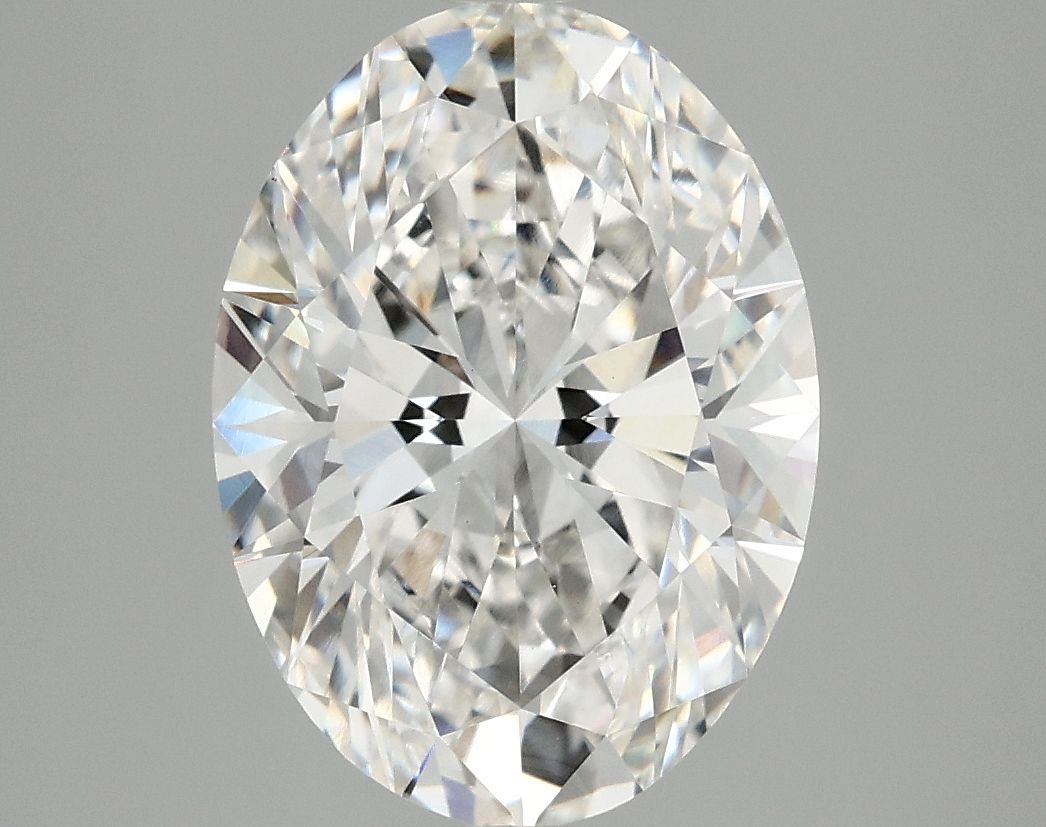 4.06 ct. oval Lab Grown Diamond front image