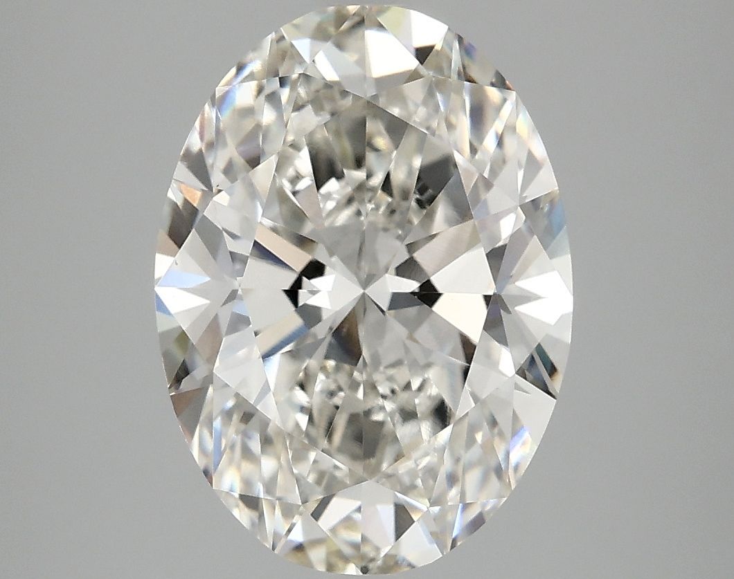 3.87 ct. oval Lab Grown Diamond front image