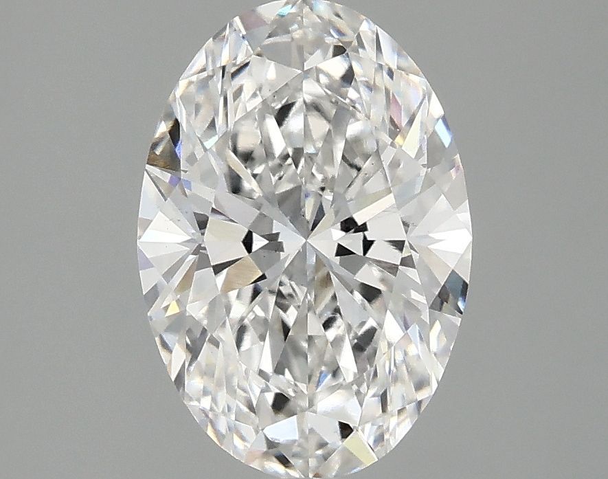 2.10 ct. oval Lab Grown Diamond front image