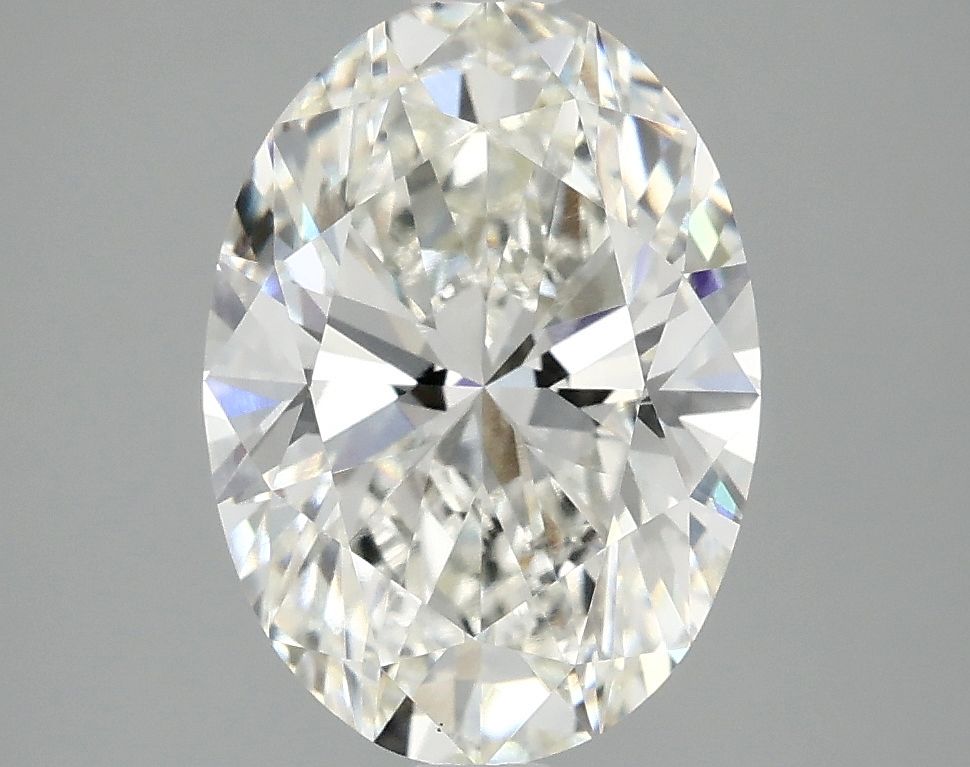 3.02 ct. oval Lab Grown Diamond front image
