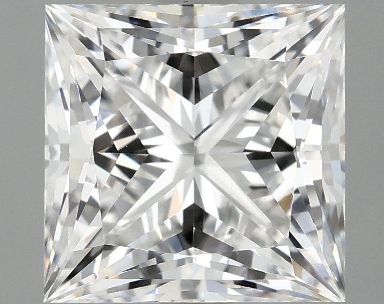 2.10 ct. princess Lab Grown Diamond front image