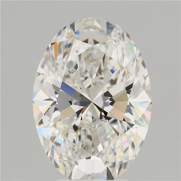 5.04 ct. oval Lab Grown Diamond front image