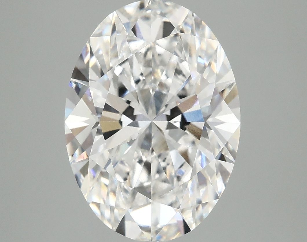4.06 ct. oval Lab Grown Diamond front image