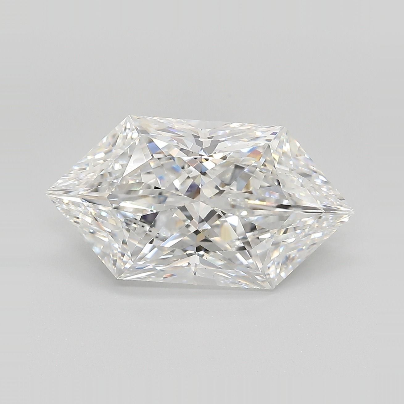 5.09 ct lab-grown Hexagonal Diamond
