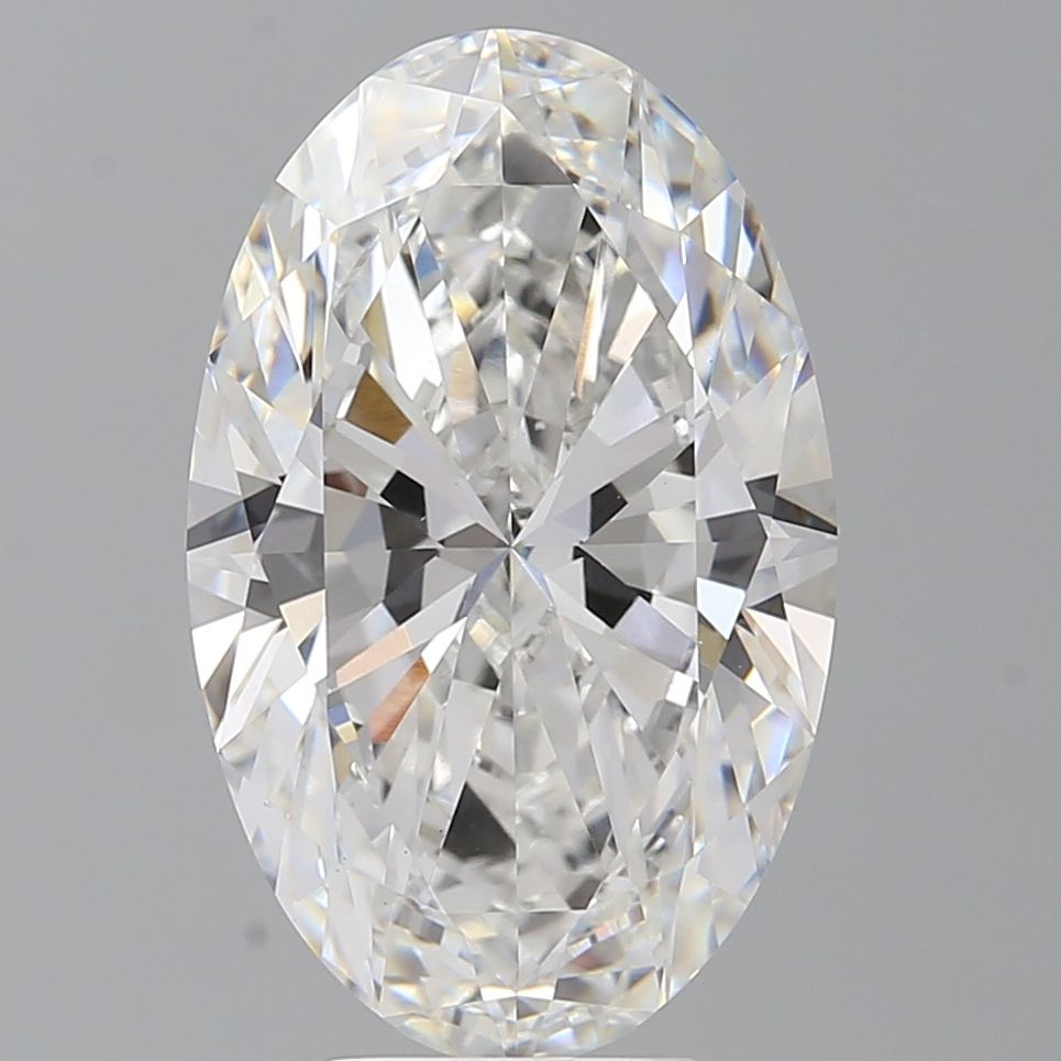 7.01 ct. oval Lab Grown Diamond front image