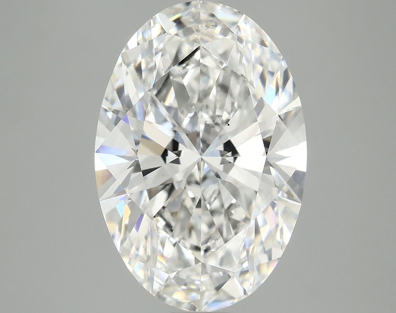 3.96 ct. oval Lab Grown Diamond front image