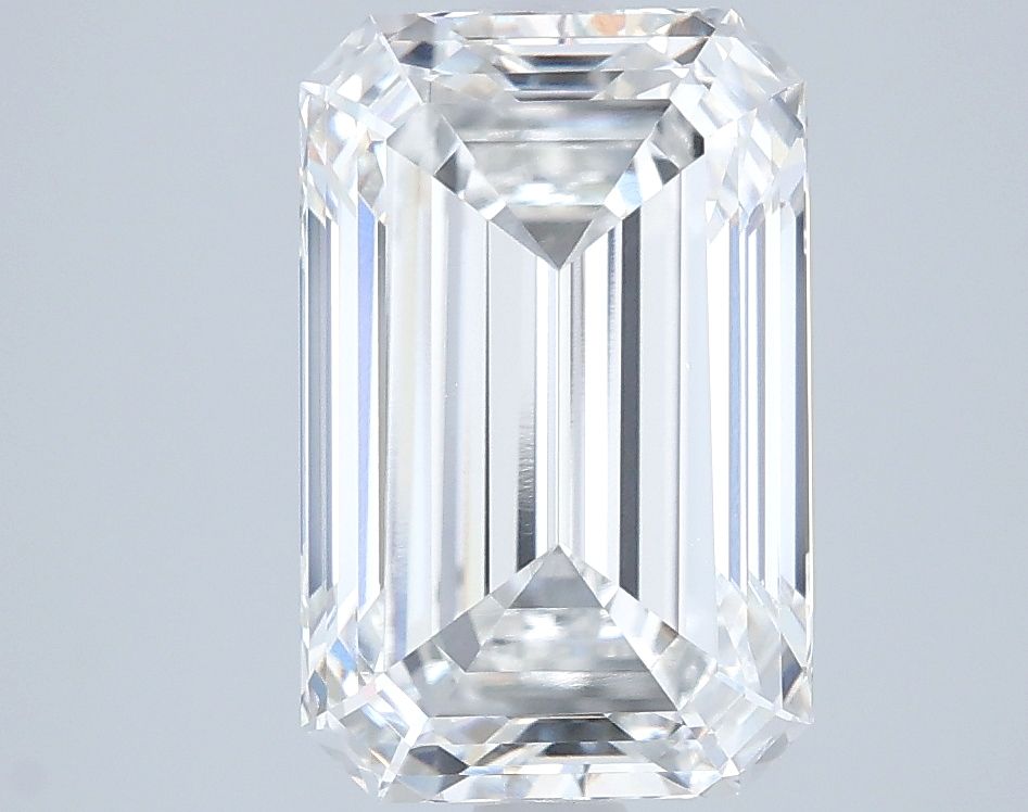 3.57 ct. emerald Lab Grown Diamond front image