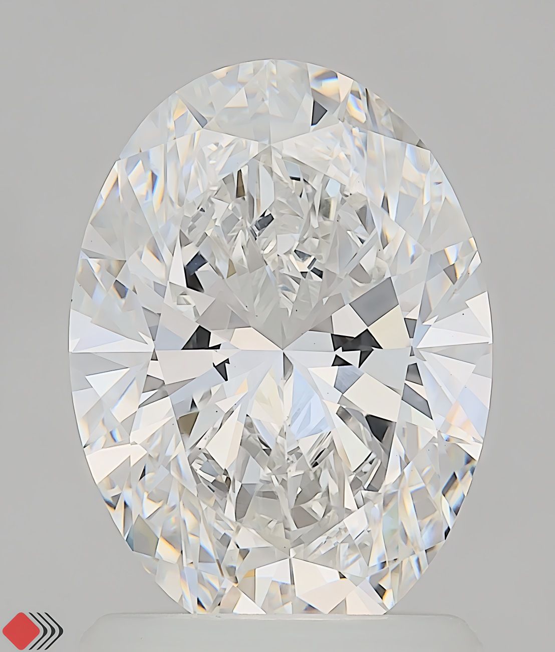 1.56 ct. oval Lab Grown Diamond front image