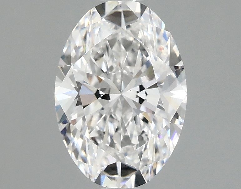 1.10 ct. oval Lab Grown Diamond front image